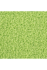 Czech 629307 13/0 Charlotte Cut  Seed Loose  10g  Opaque Pale Green