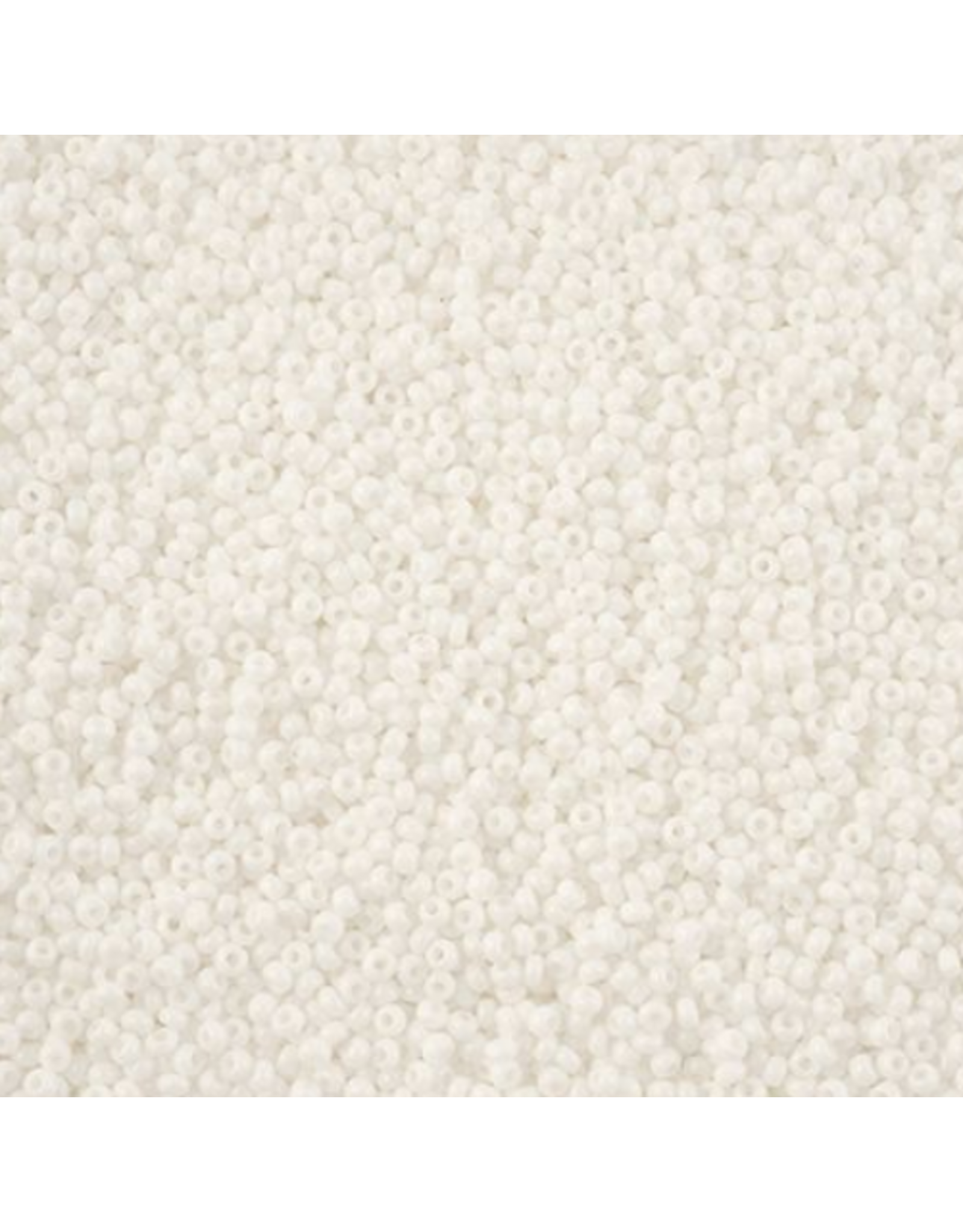 Czech 629309 13/0 Charlotte Cut  Seed Loose  10g  Opaque White