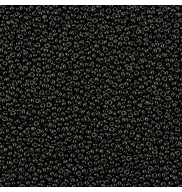 Czech 629313 13/0 Charlotte Cut  Seed Loose  10g  Opaque Jet Black