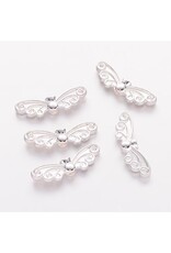 Wing Bead Silver 6.5x22x3mm NF