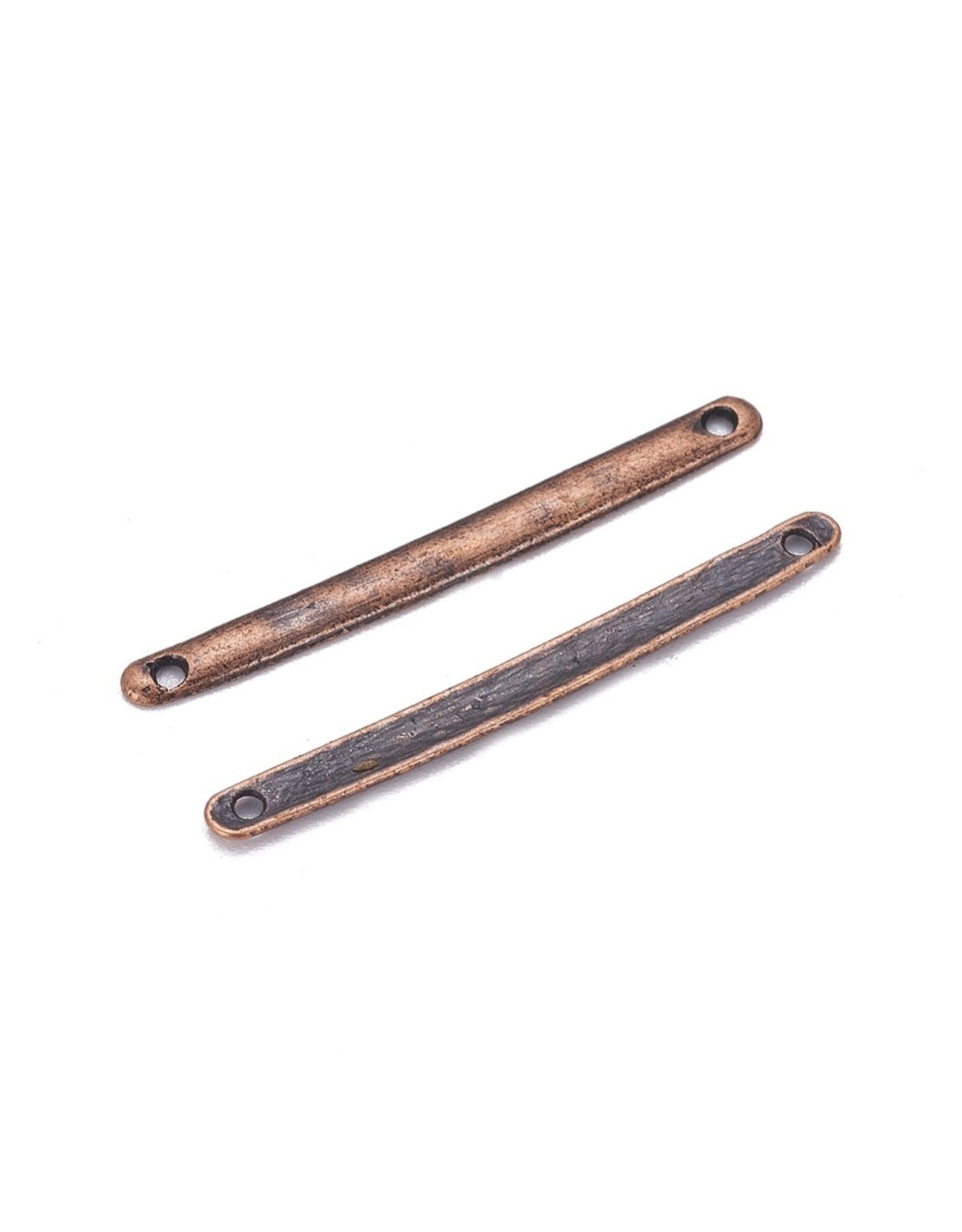 Bar Link Antique Copper  32mm  1 to 1  x10  NF