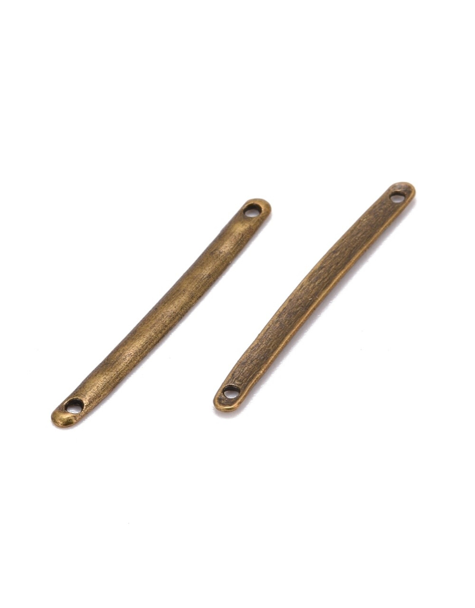 Bar Link Antique Brass  32mm  1 to 1  x10  NF