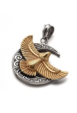Eagle Moon Stainless Steel    53mm  Gold  x1 NF