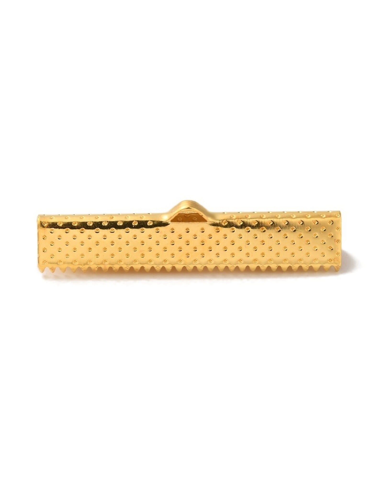 Ribbon End 8x35mm Gold