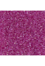 Miyuki db74 11 Delica   Fuchsia  Pink AB c/l