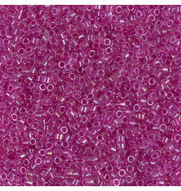 Miyuki db74 11 Delica   Fuchsia  Pink AB c/l
