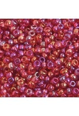 Czech 401715  6  Seed  Transparent Dark Pink AB