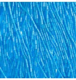 Czech 465021s  #2  Bugle Blue Satin  30g Hank