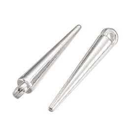 Spike Pendant Silver 21x3mm  x10  NF