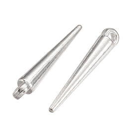 Spike Pendant Silver 21x3mm  x50  NF