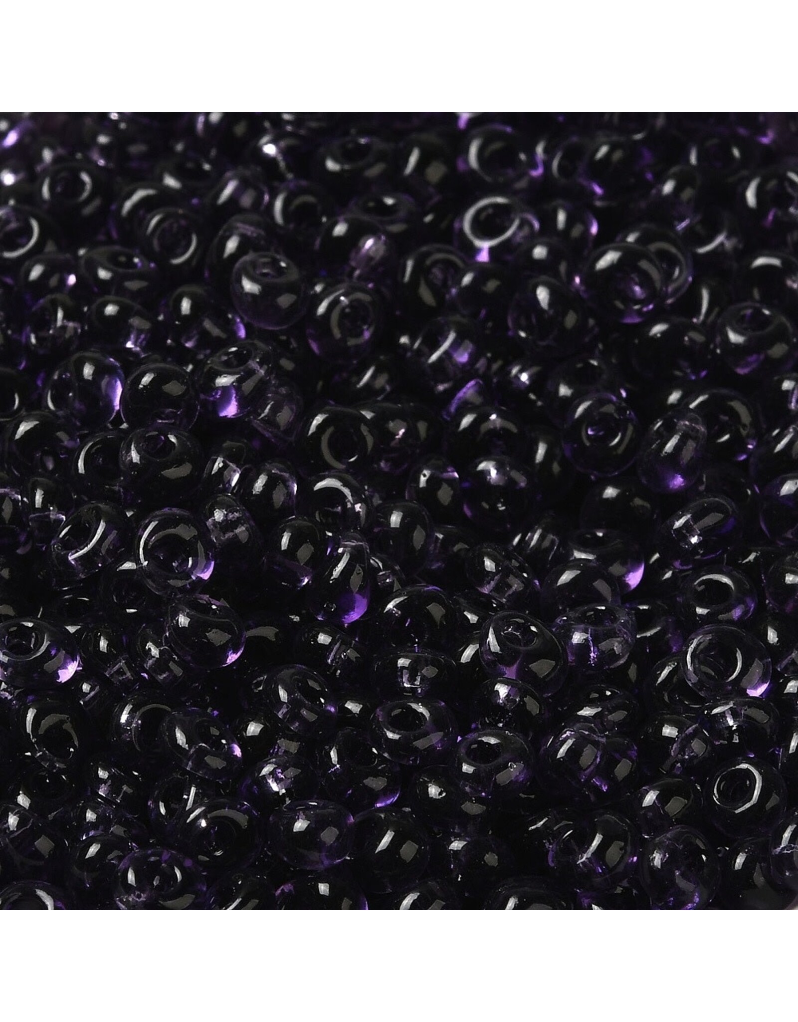 212  4x3mm  Fringe Bead 10g  Transparent Tanzanite