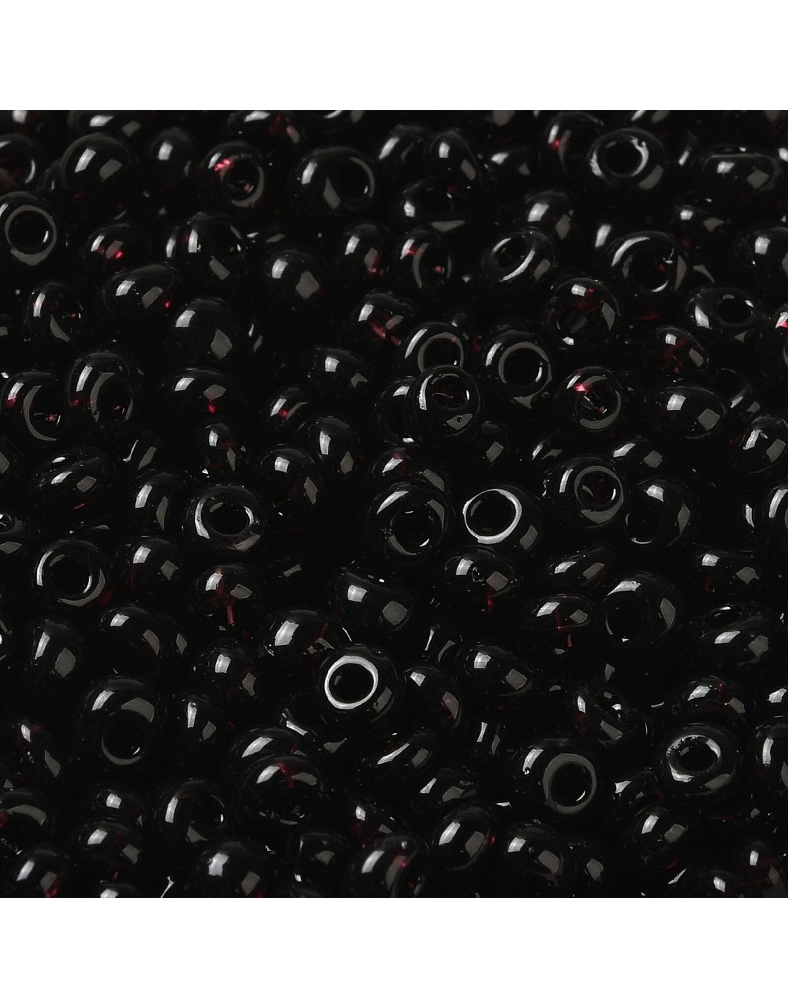 214  4x3mm  Fringe Bead 10g  Transparent Dark Purple