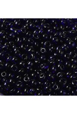 211  4x3mm  Fringe Bead 10g  Transparent Cobalt