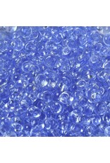 205  4x3mm  Fringe Bead 10g  Transparent Cobalt