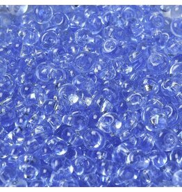 205  4x3mm  Fringe Bead 10g  Transparent Cobalt
