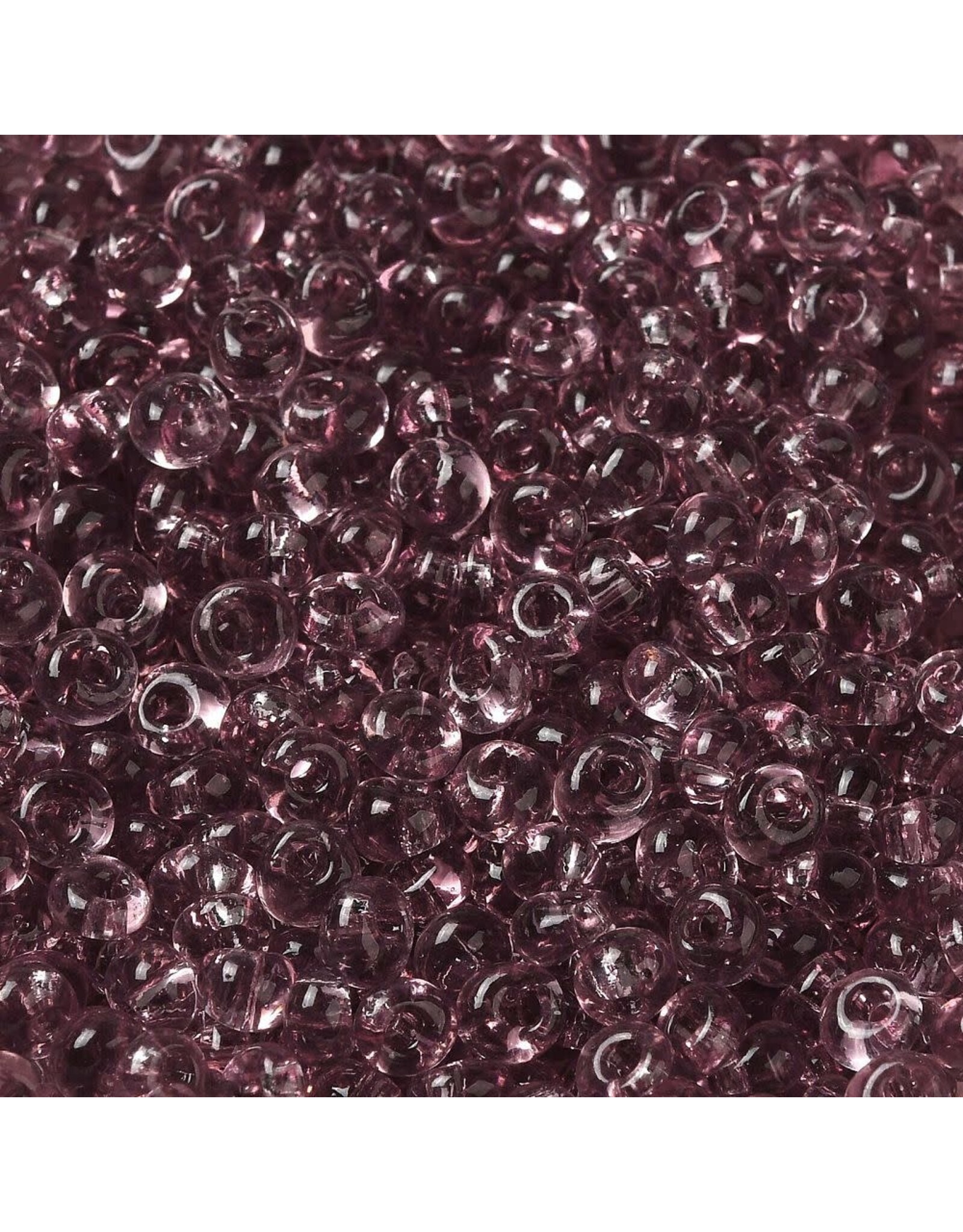 213 4x3mm  Fringe Bead 10g  Transparent Light Purple