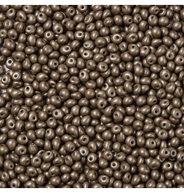 809 4x3mm  Fringe Bead 10g  Opaque Brown Pearl Matte