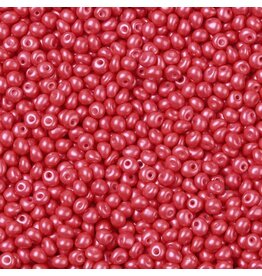 822 4x3mm  Fringe Bead 10g  Opaque Dark Pink Pearl Matte