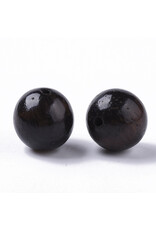 12mm Wood Black  x25