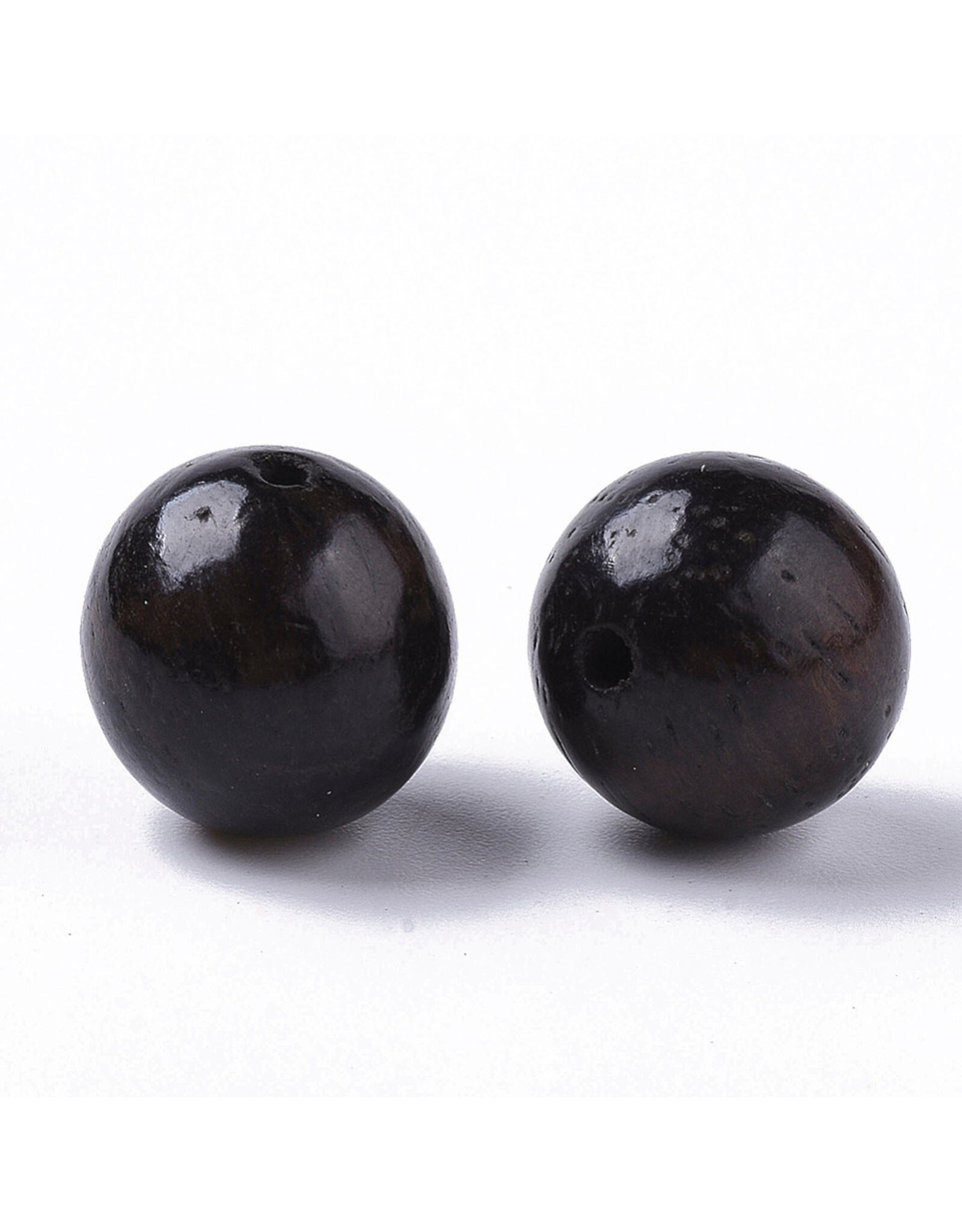 12mm Wood Black  x25