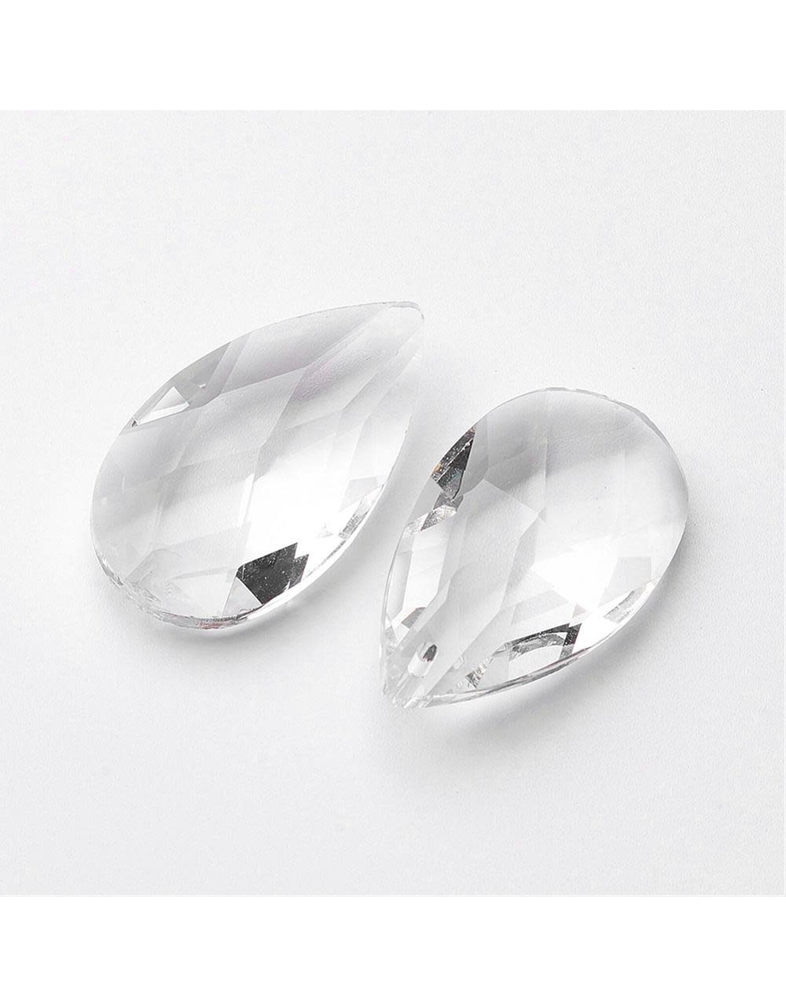 38x22mm Drop Clear  x2