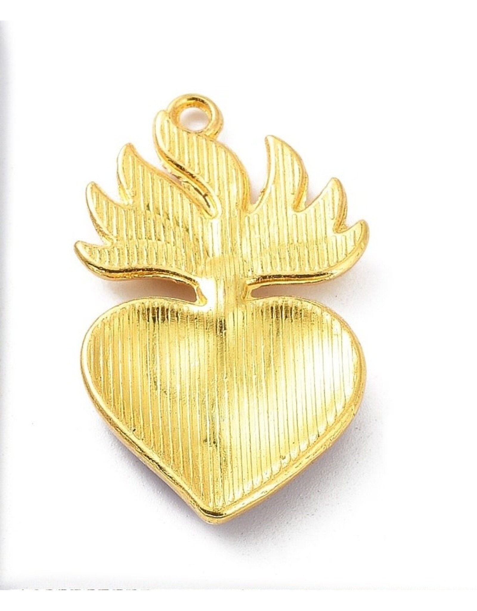 Sacred Heart 37mm Gold Red  x1  NF
