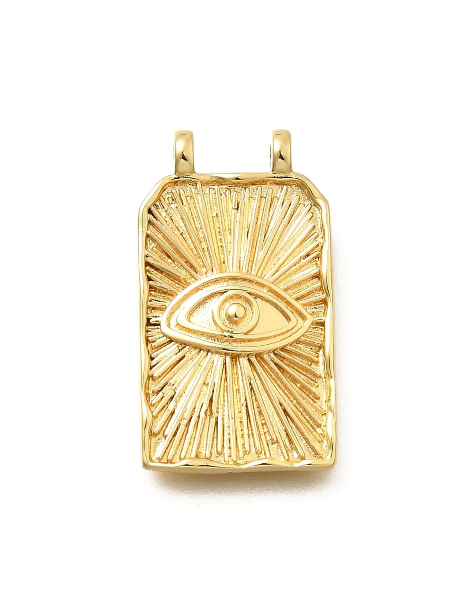 Eye  24x14mm Brass  Gold  x1  NF