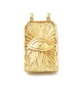 Eye  24x14mm Brass  Gold  x1  NF