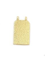 Eye  24x14mm Brass  Gold  x1  NF