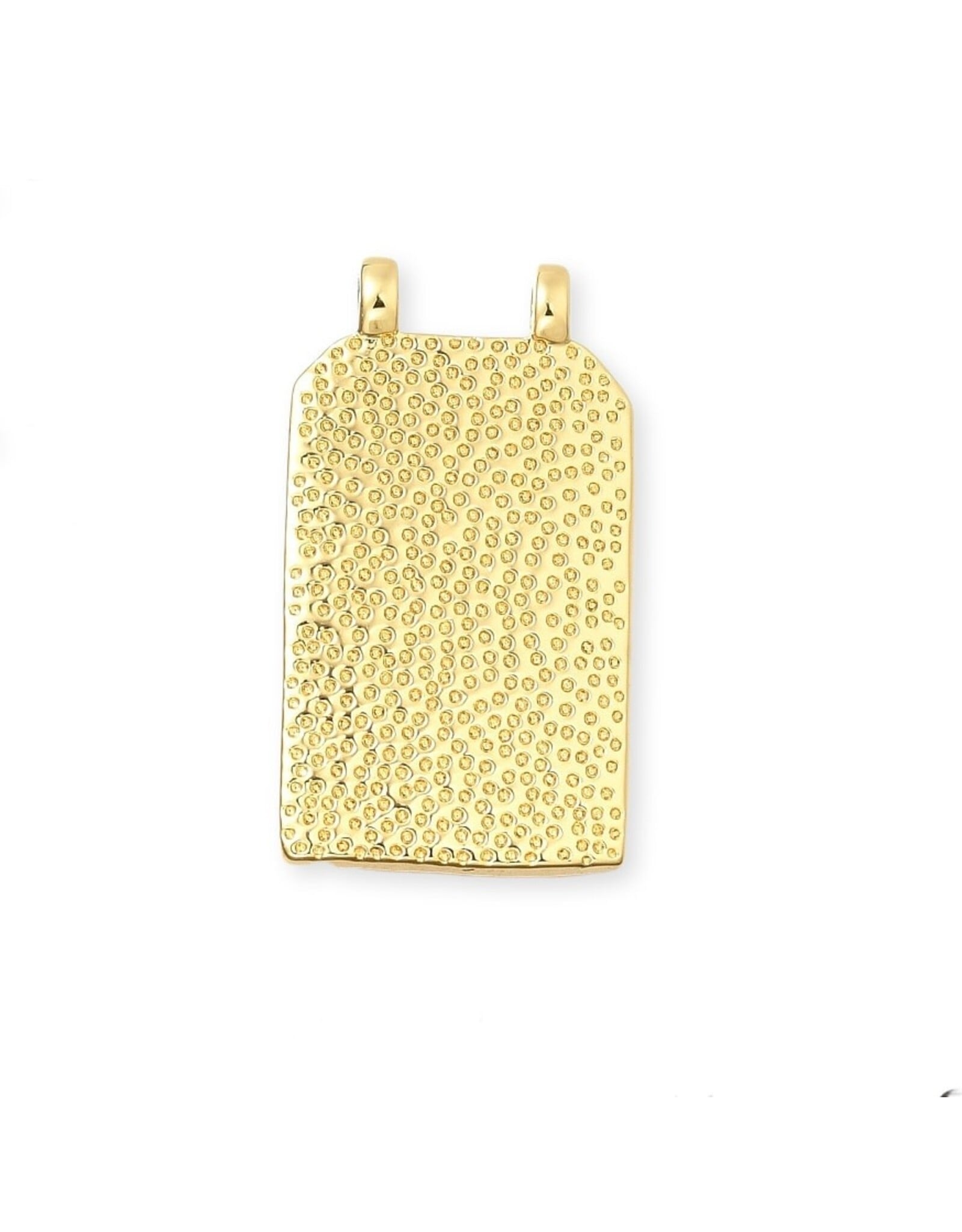 Eye  24x14mm Brass  Gold  x1  NF