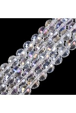 8mm Round Clear AB   x65