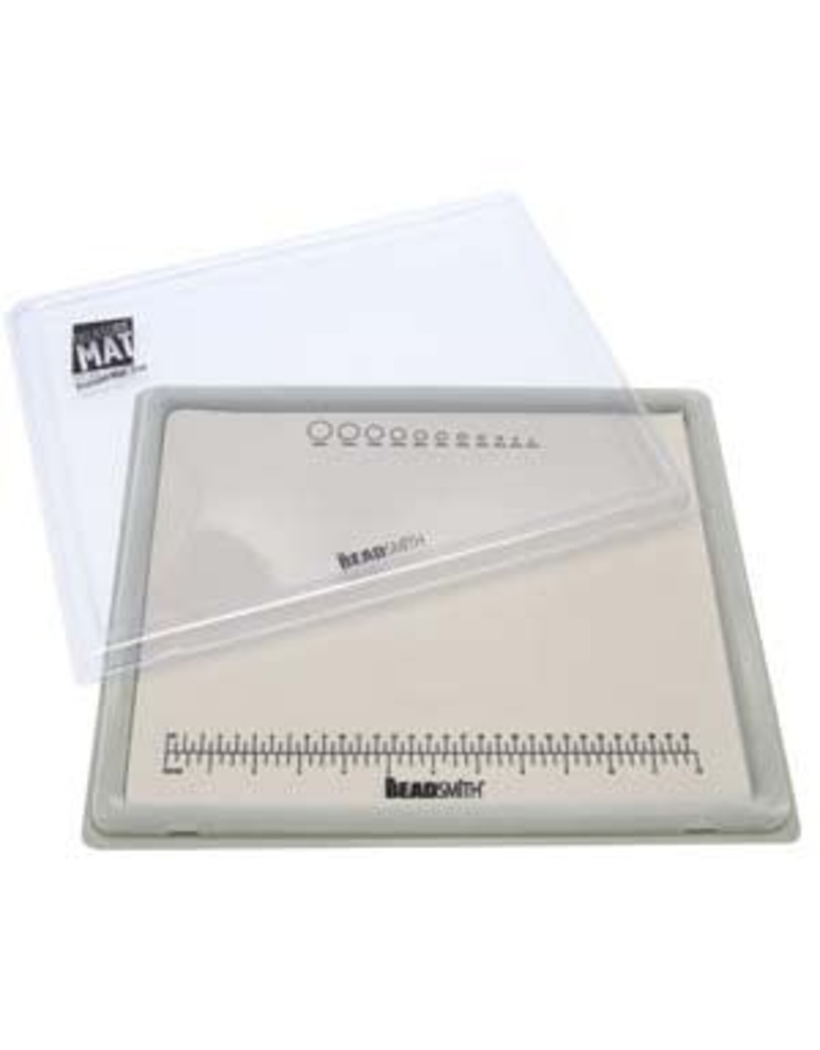 Bead Work Tray 11x14" with Non Slip Bead Mat and Cover