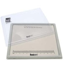 Bead Work Tray 11x14" with Non Slip Bead Mat and Cover