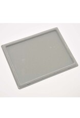 Bead Work Tray 12.5x9.25  Flocked with Clear Cover