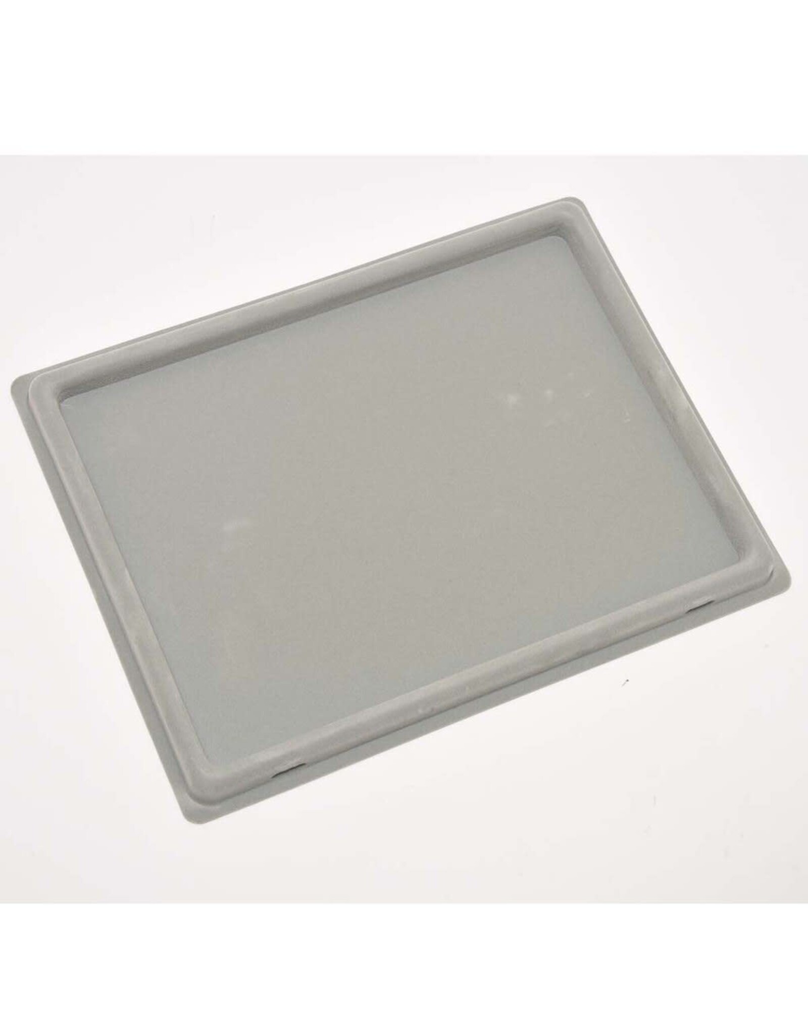 Bead Work Tray 12.5x9.25  Flocked with Clear Cover