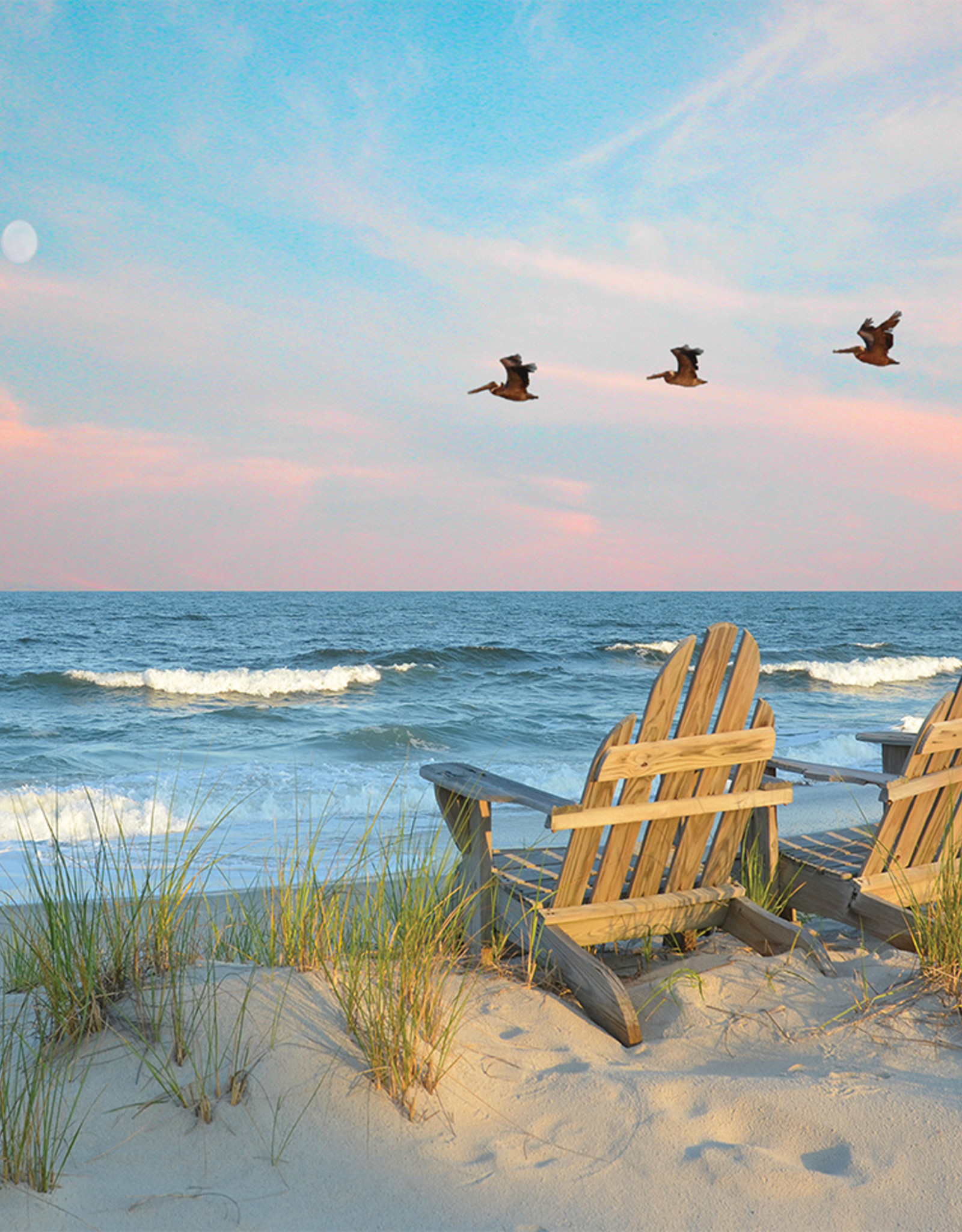 Heritage Puzzles "Coastal Moonrise" Puzzle (1000 Piece)