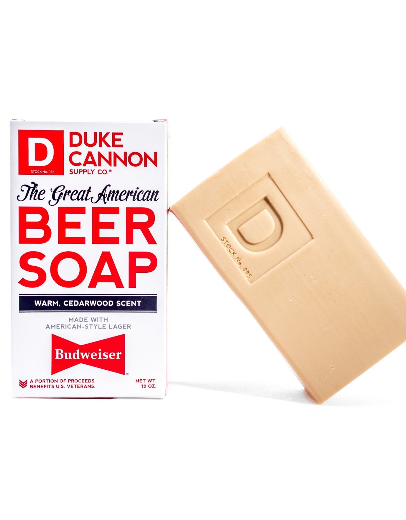 Duke Cannon Great American Budweiser Soap