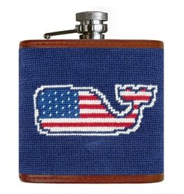 Smathers and Branson Vineyard Vines American Whale Flask