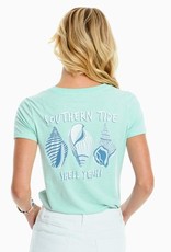 Southern Tide Shell Yeah Fitted Tee