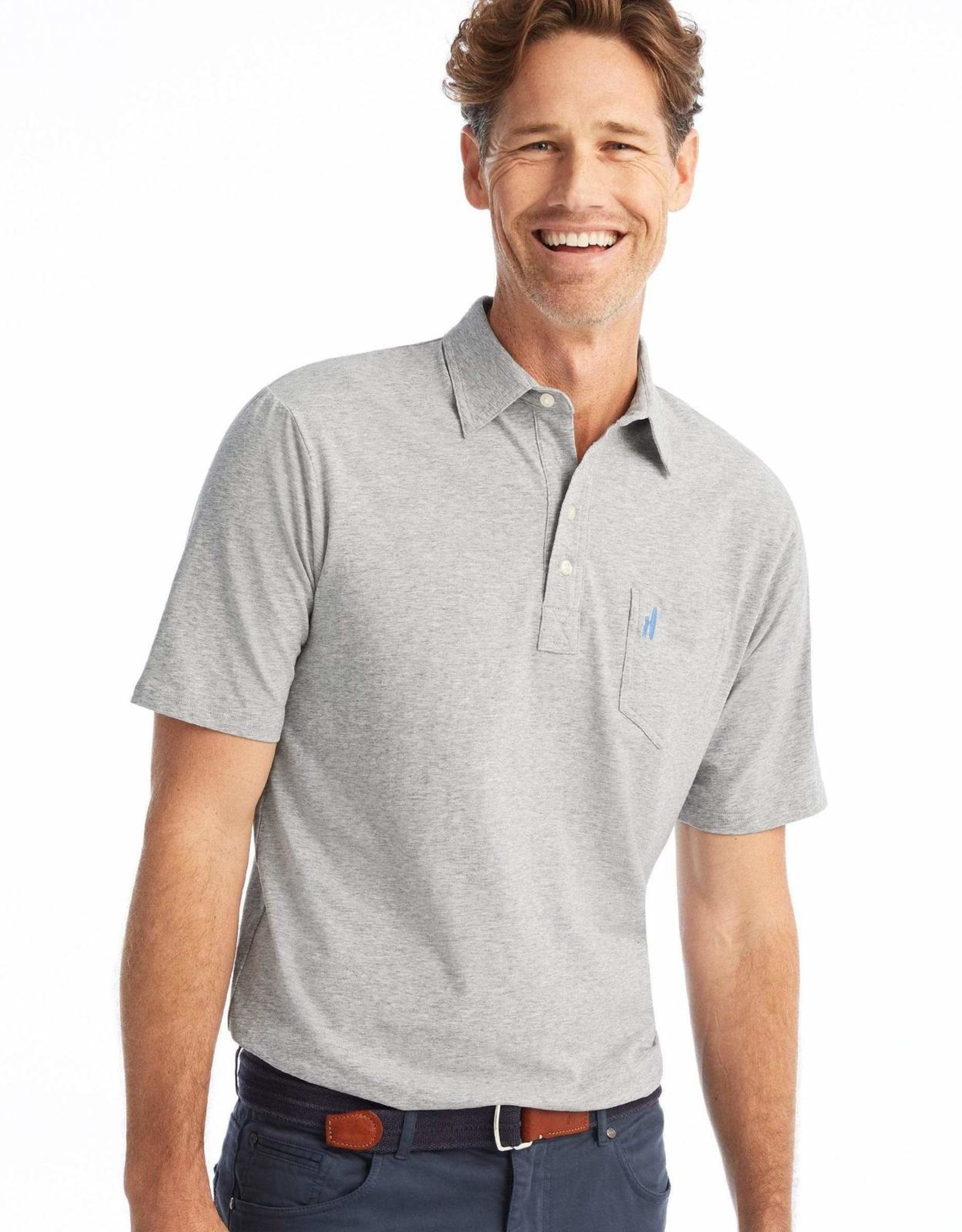 johnnie-O Heathered Original Polo