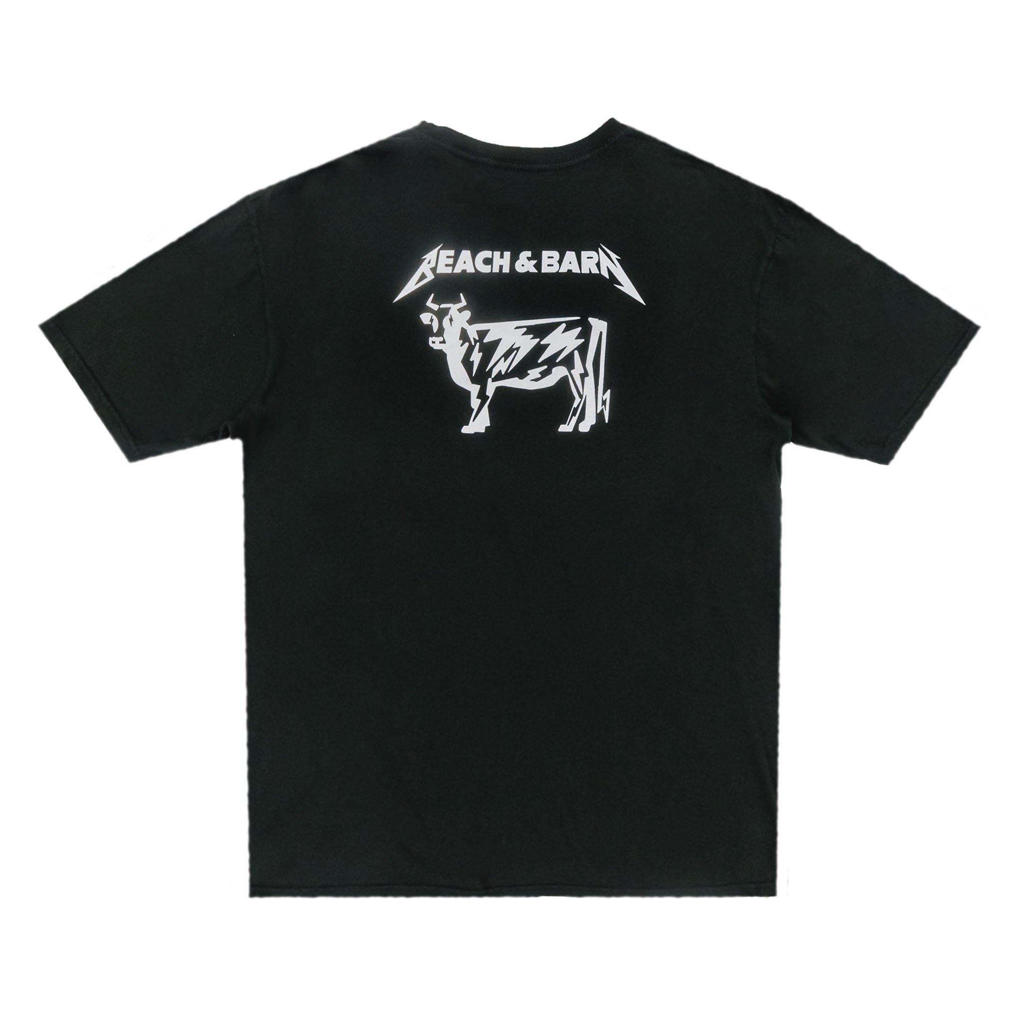 Beach & Barn Bulls on Parade Pocket Tee REDIX