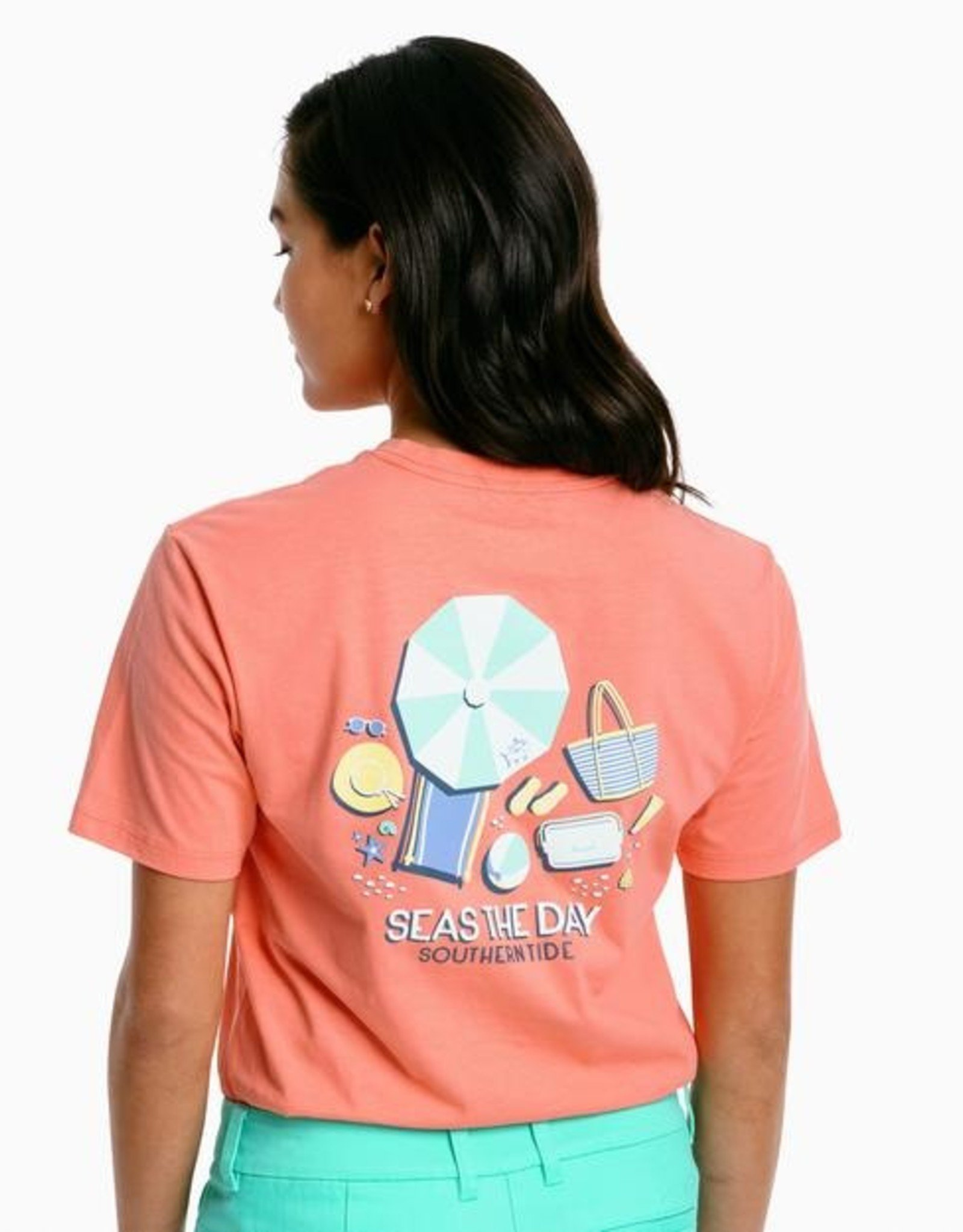 Southern Tide Seas the Day Tee