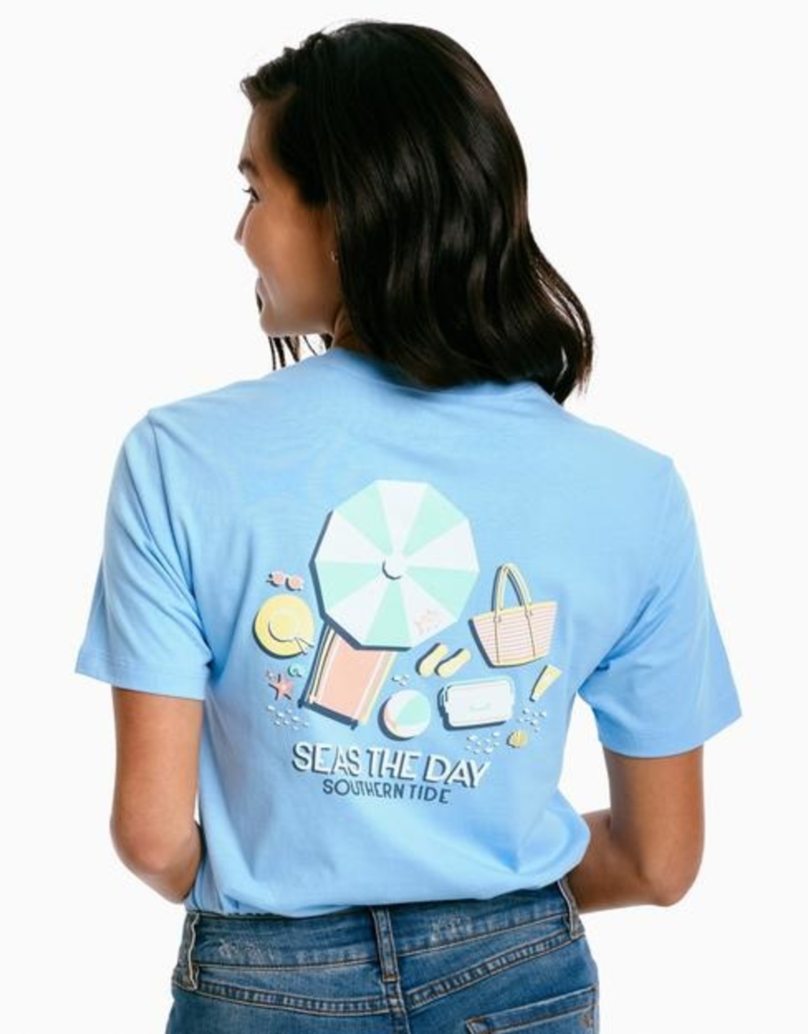 Southern Tide Seas the Day Tee