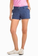 Southern Tide Leah Short in Navy Seersucker