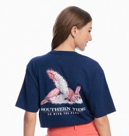 Southern Tide Go With The Flow Turtle Tee
