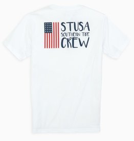 Southern Tide USA Crew Tee