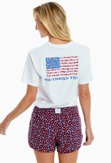 Southern Tide Berry Patriotic Tee