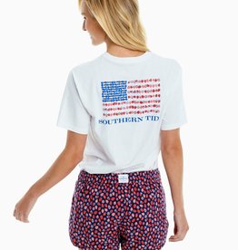 Southern Tide Berry Patriotic Tee