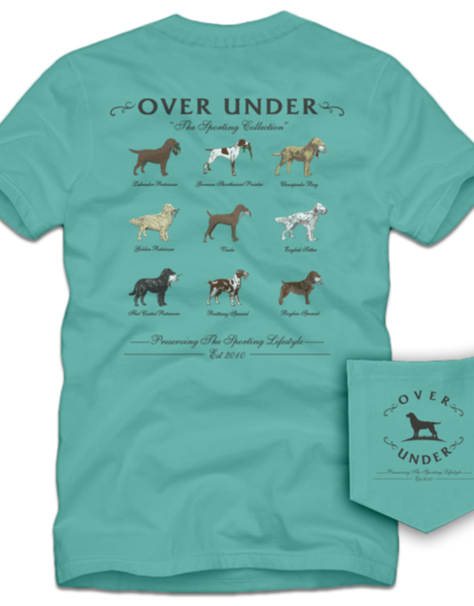 Over Under Clothing Sporting Breed Collection Tee