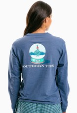 Southern Tide Catching Snow Long Sleeve Tee